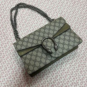 100% authentic Gucci Dionysus GG small shoulder bag, worn a few times, no damage